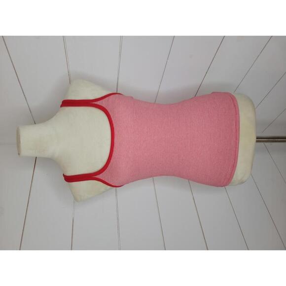 J Crew small red & white stripe tank top - Picture 1 of 4